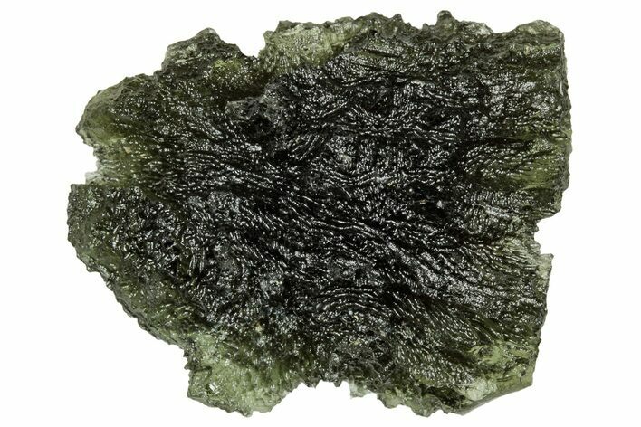 Green Moldavite Tektite ( g) - Czech Republic #330764